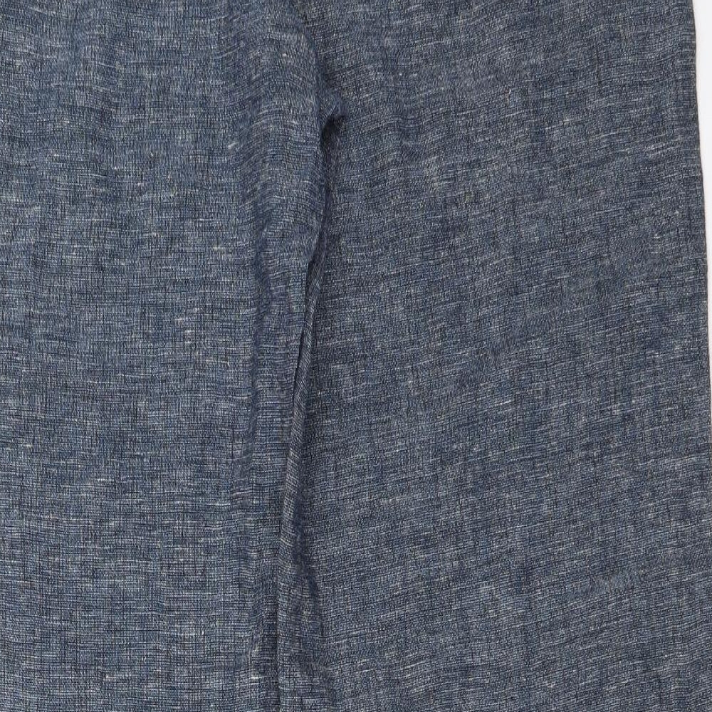 George Womens Blue   Trousers  Size 14 L24 in