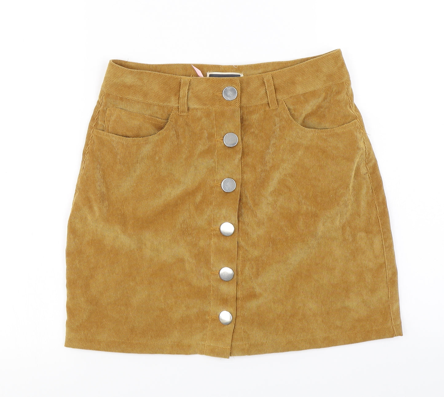 Red Chilli  Womens Beige   A-Line Skirt Size 8