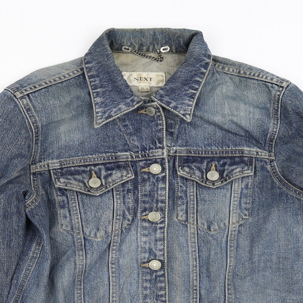 NEXT Womens Blue   Jacket Coat Size 10