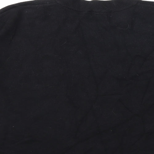 TU Womens Black  Knit Pullover Jumper Size 18