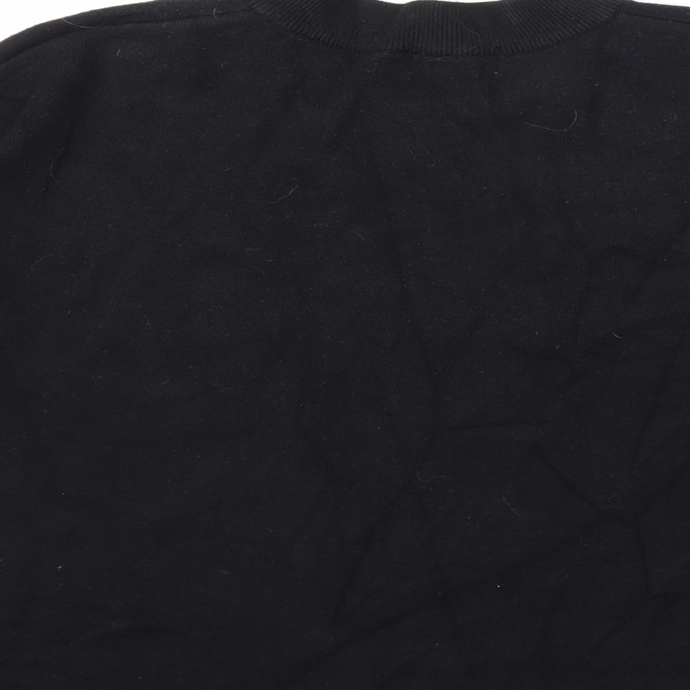 TU Womens Black  Knit Pullover Jumper Size 18