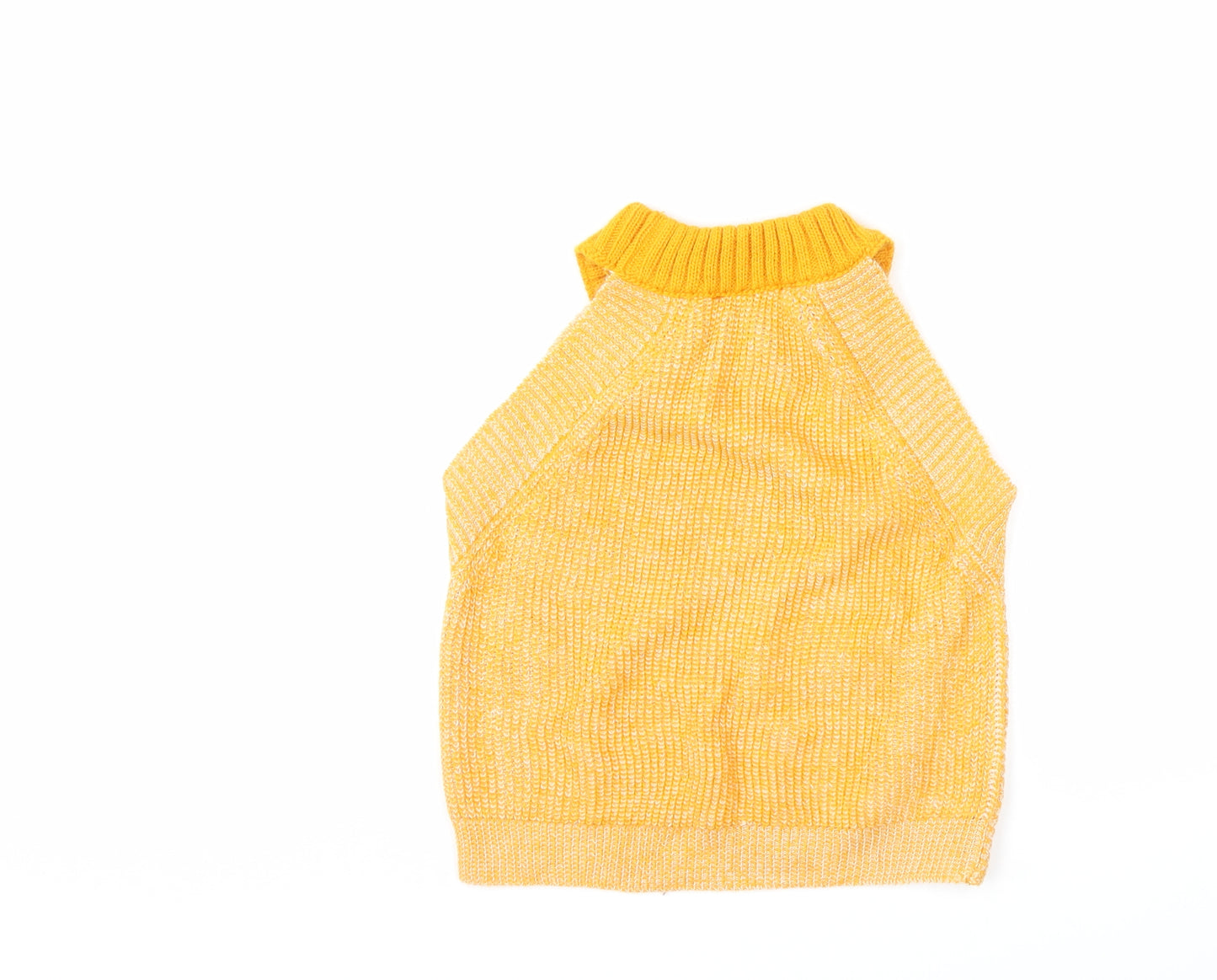 ASOS Womens Yellow  Knit Pullover Jumper Size 8
