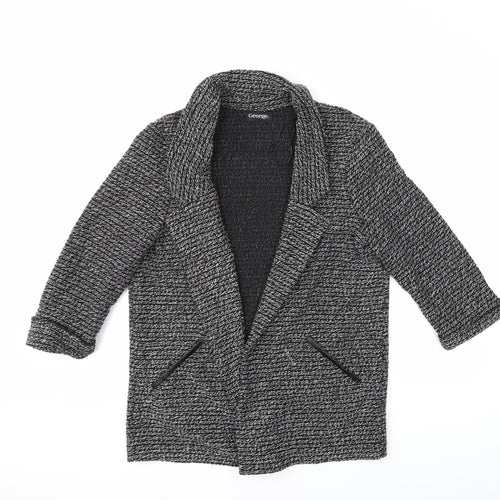 George Womens Black   Jacket Blazer Size 6