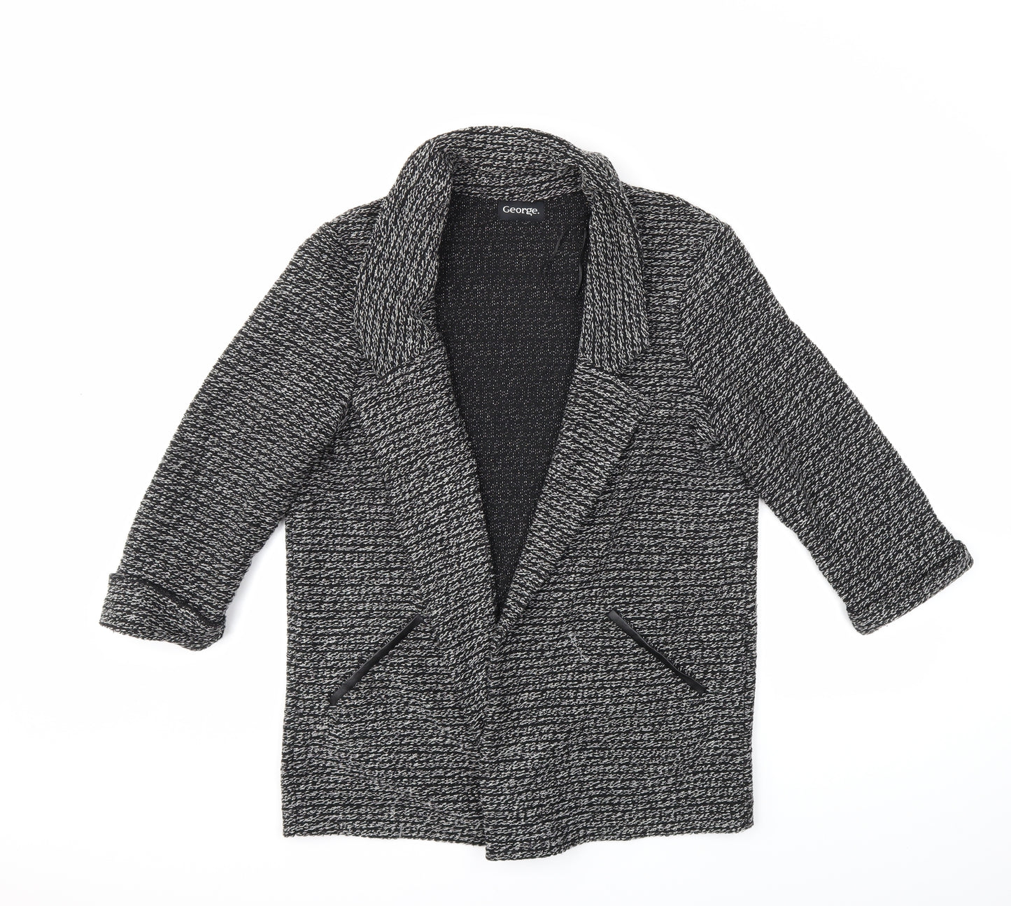 George Womens Black   Jacket Blazer Size 6