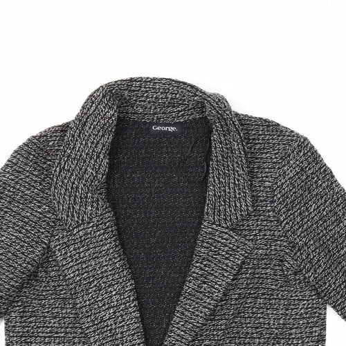 George Womens Black   Jacket Blazer Size 6