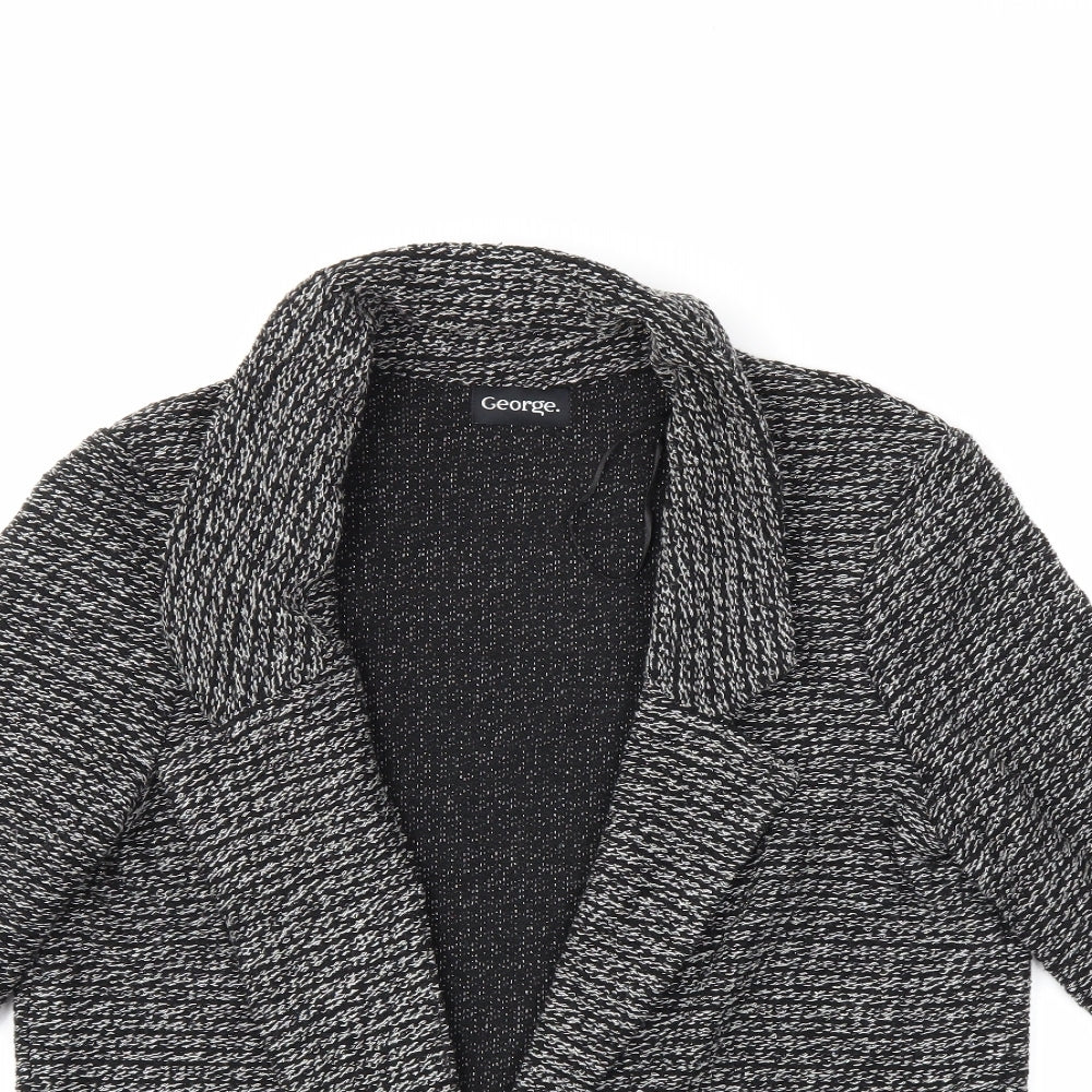 George Womens Black   Jacket Blazer Size 6