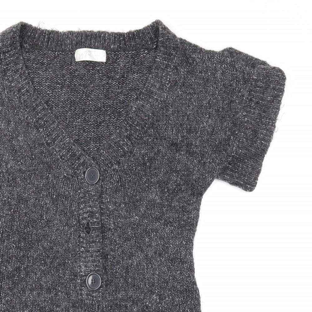 Internacionale Womens Grey  Knit Pullover Jumper Size 14