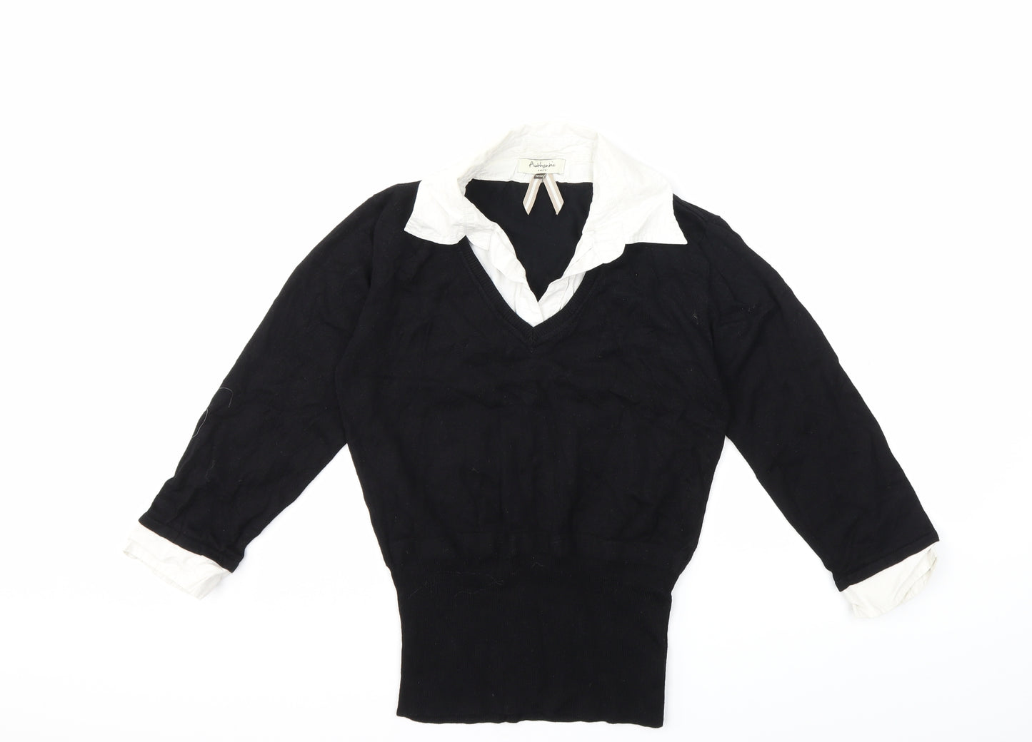 Authentic Womens Beige  Knit Pullover Jumper Size 12