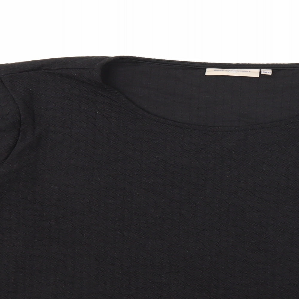 Only Carmakoma Womens Black   Pullover Sweatshirt Size L