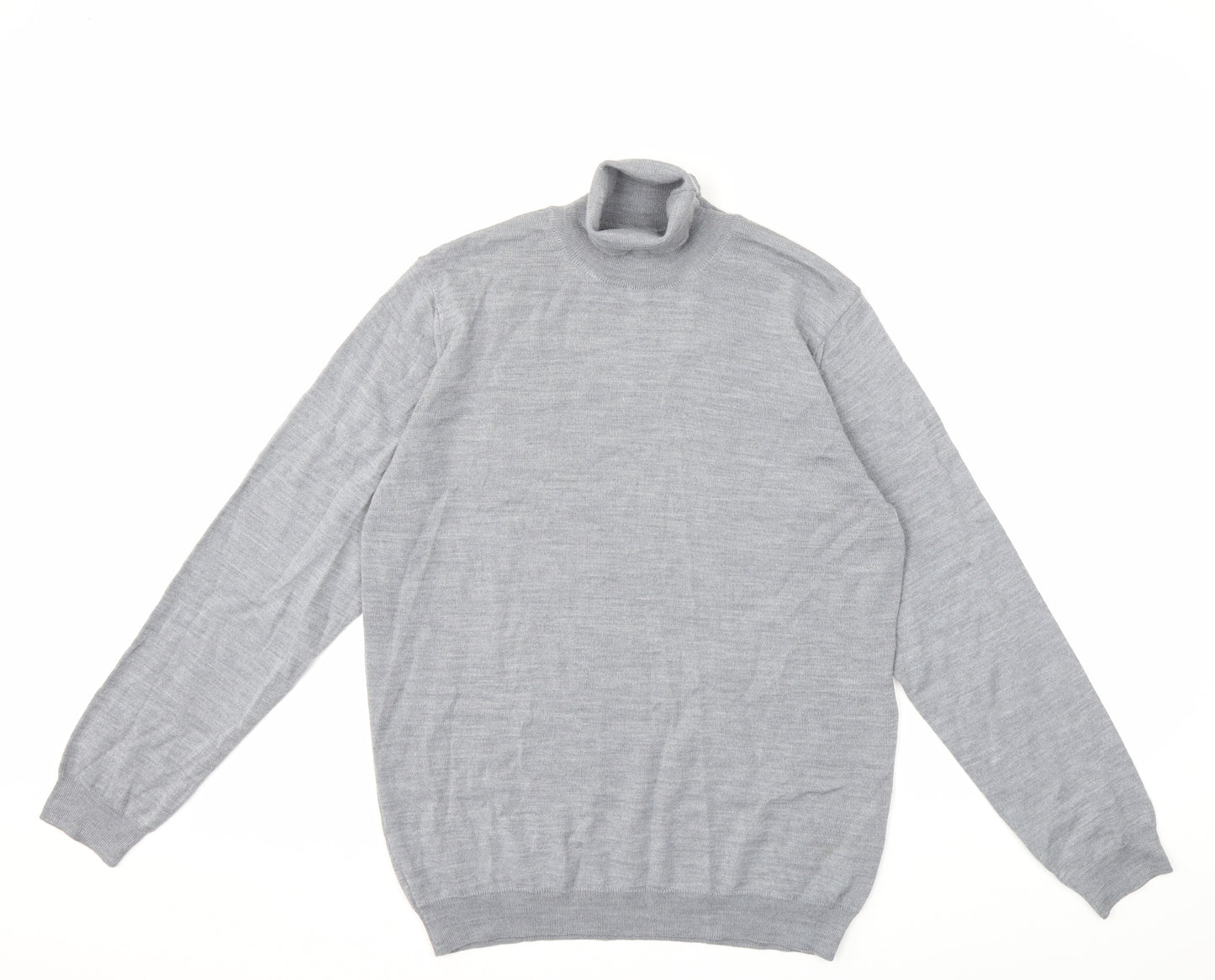 Zara Womens Grey  Knit Pullover Jumper Size L