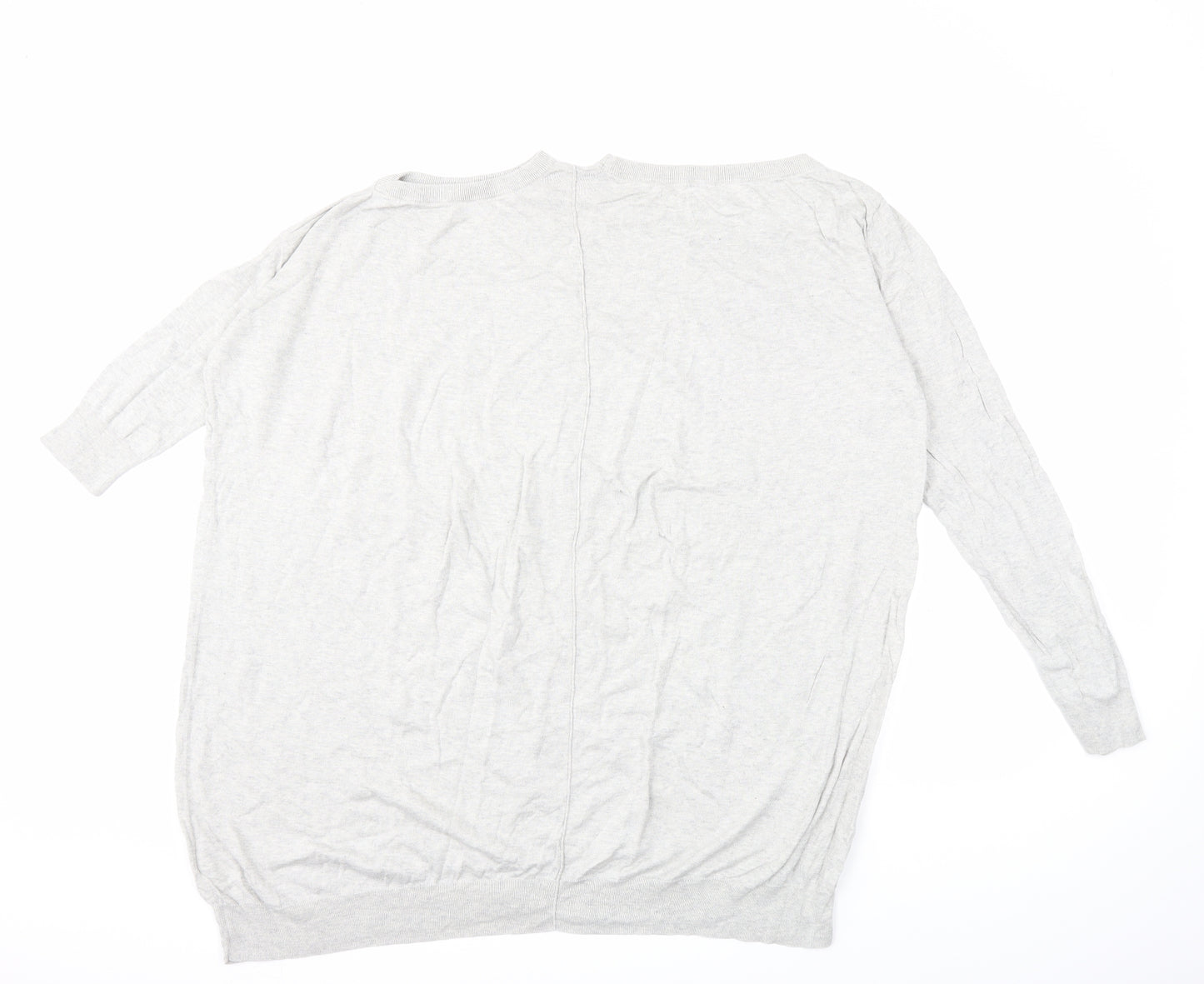 AllSaints Womens Green  Knit Pullover Jumper Size 14  - Open Shoulder