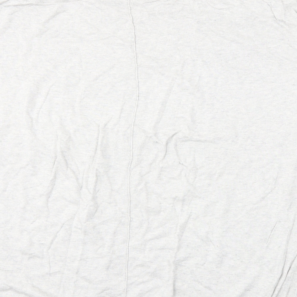 AllSaints Womens Green  Knit Pullover Jumper Size 14  - Open Shoulder