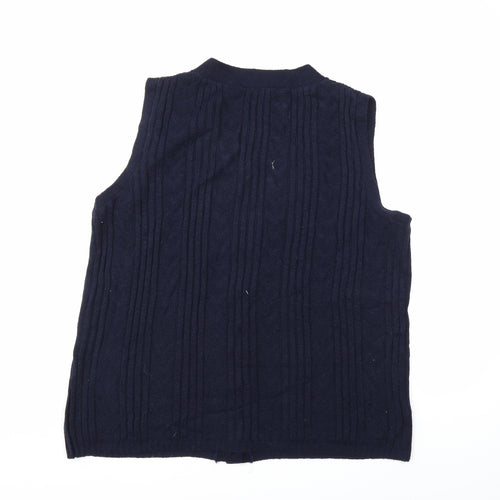 Sedagyl Womens Blue  Knit Cardigan Jumper Size 18