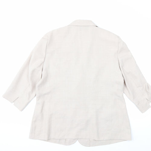 ROWLANDS CLOTHING Womens Grey   Jacket Blazer Size 10