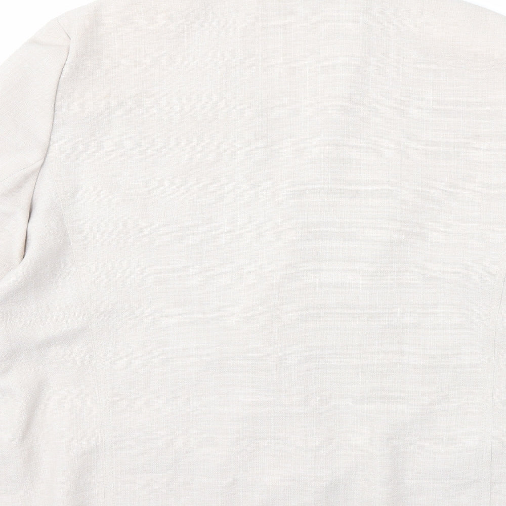 ROWLANDS CLOTHING Womens Grey   Jacket Blazer Size 10