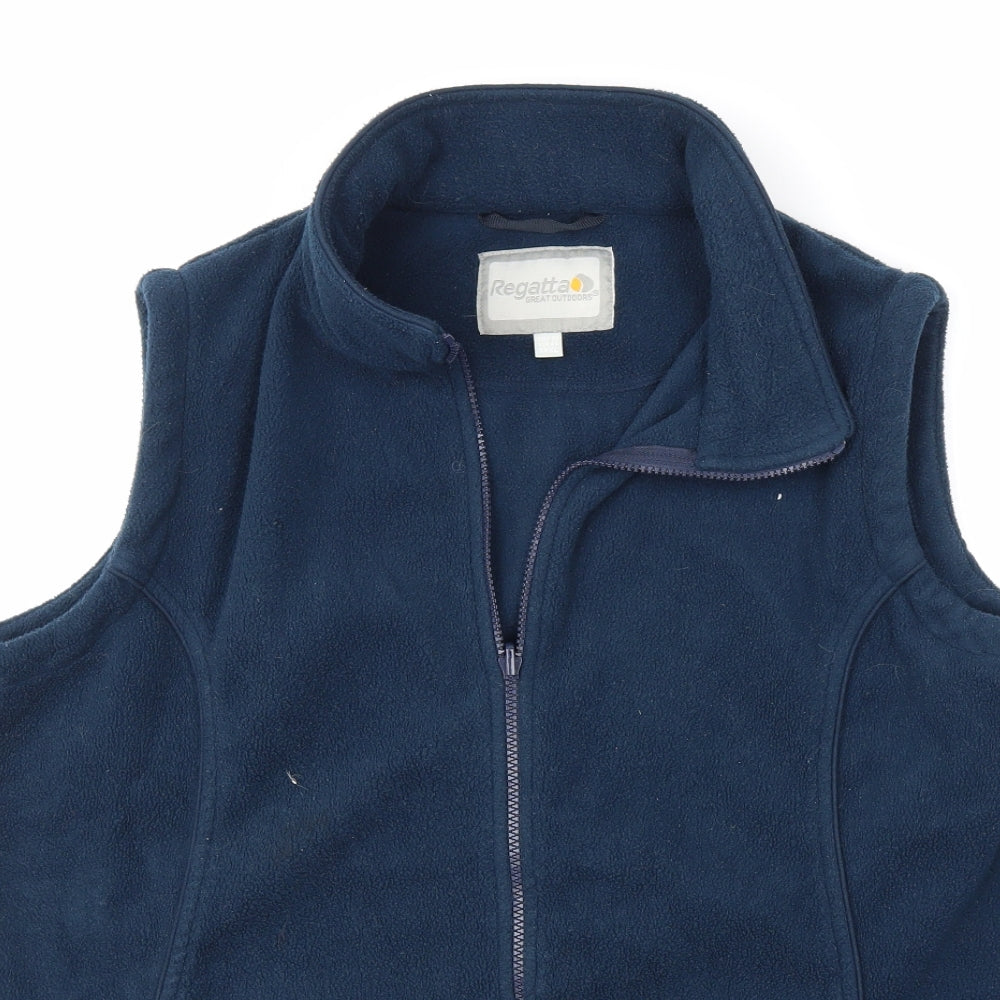 Regatta Womens Blue  Fleece Gilet Jacket Size 20