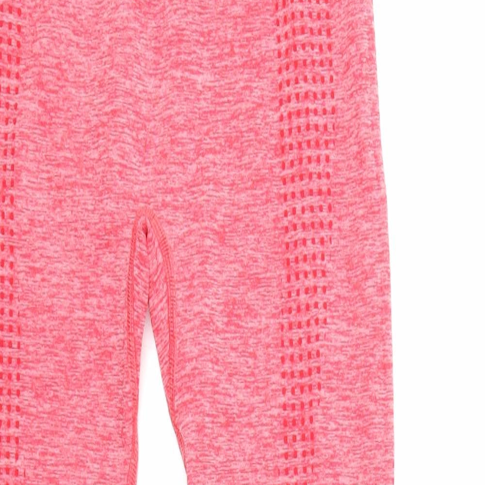 Preworn Womens Red   Capri Leggings Size 24 in L24 in