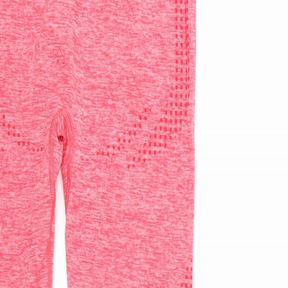Preworn Womens Red   Capri Leggings Size 24 in L24 in