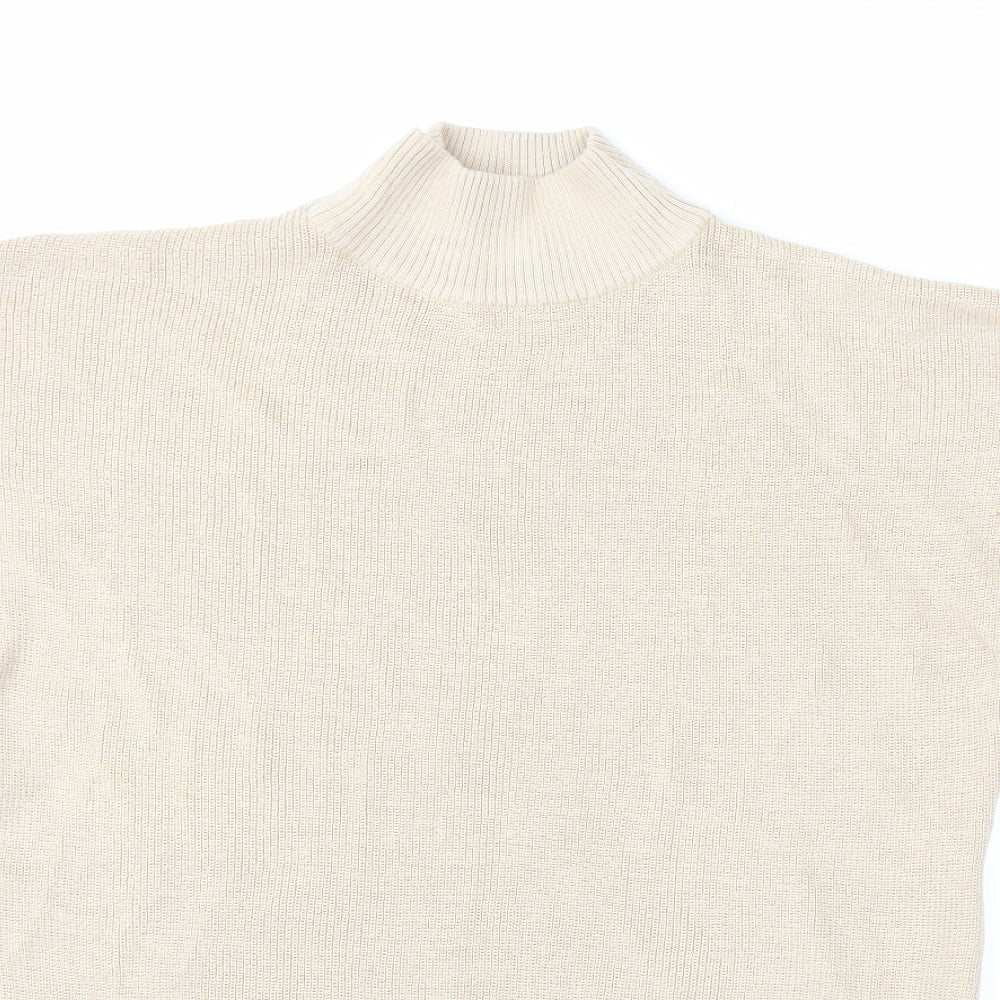 Very Womens Beige  Knit Pullover Jumper Size 8