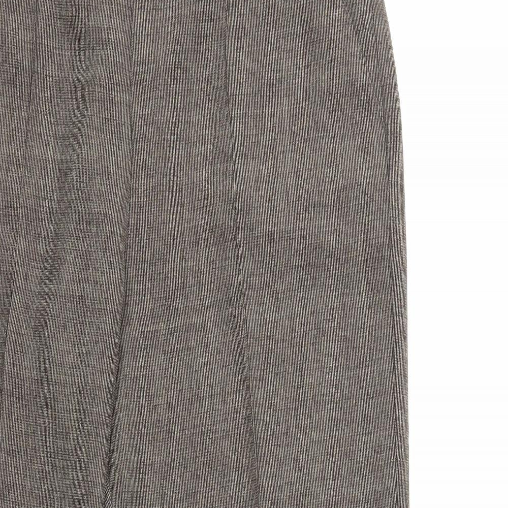 happit Womens Brown   Trousers  Size 14 L25 in