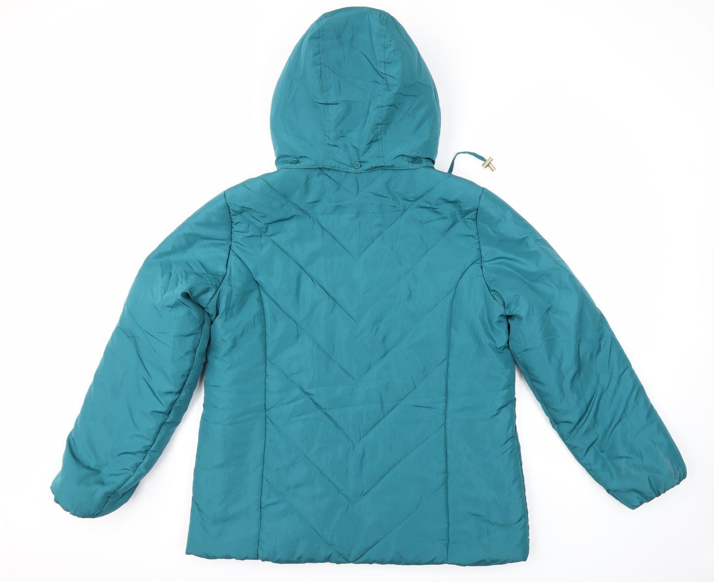 ISLE Womens Blue   Parka Coat Size 18