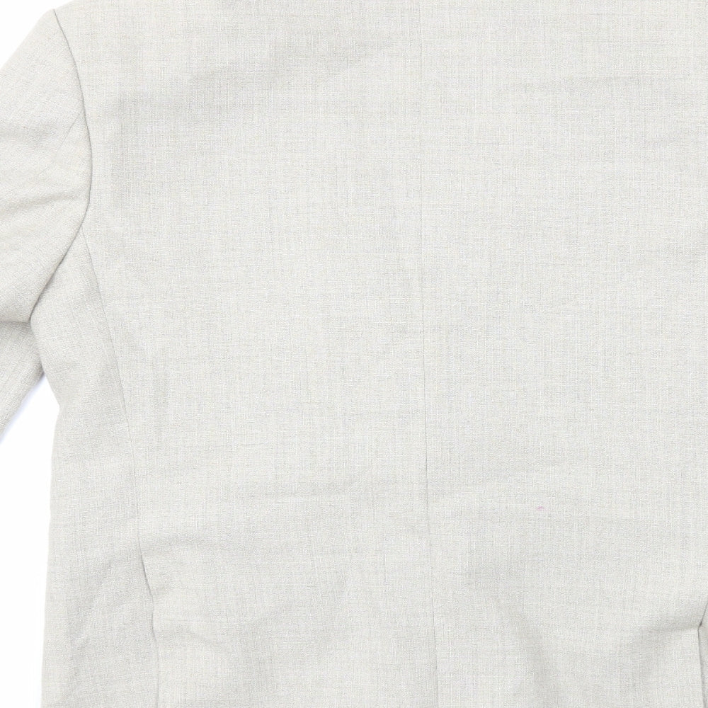 Sergio Rossi Mens Beige   Jacket Suit Jacket Size 40