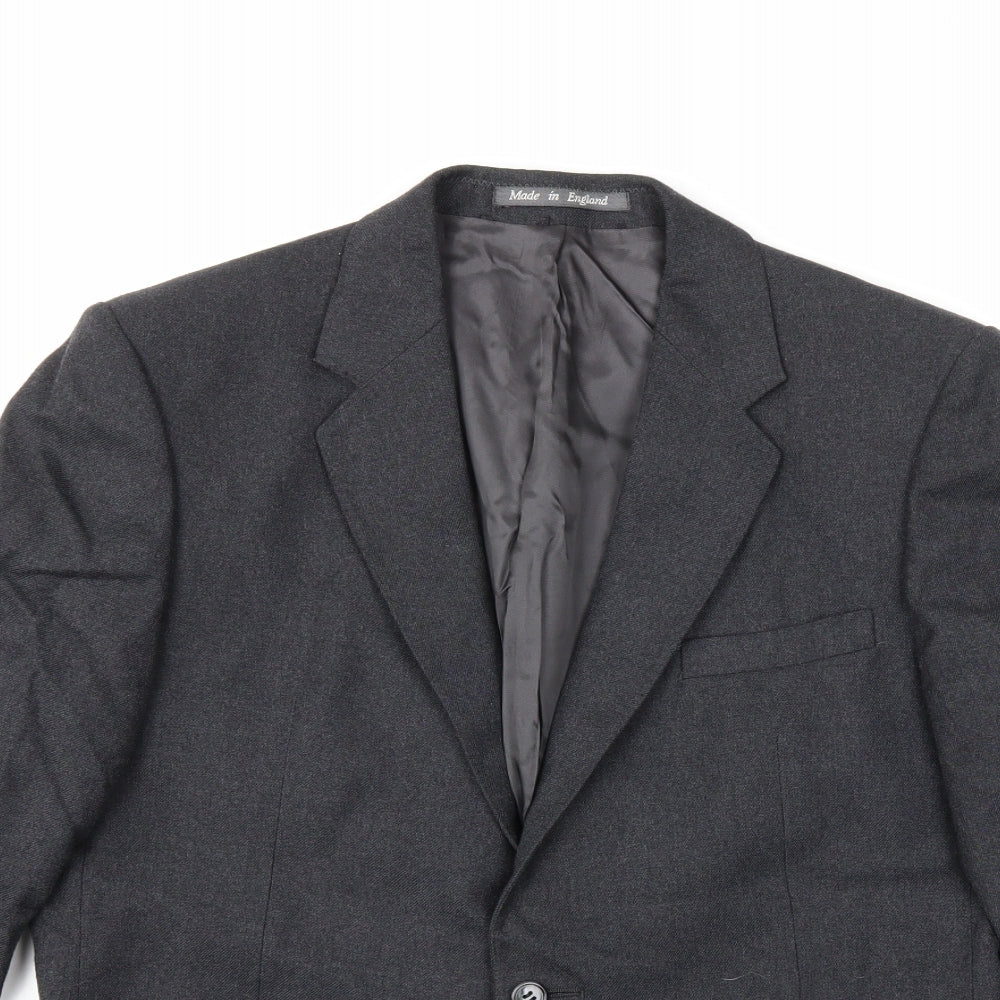 Burton Mens Grey   Jacket Suit Jacket Size 40