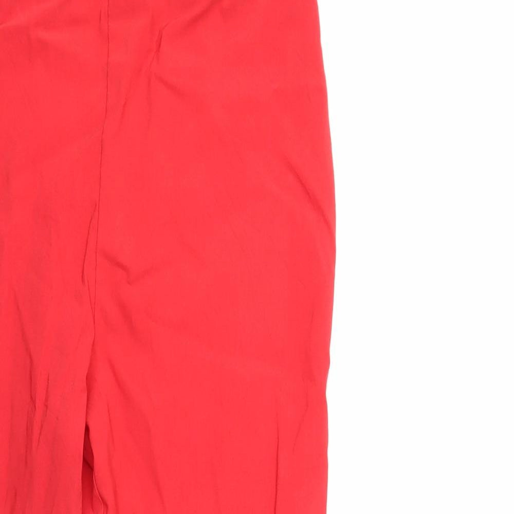 Roman Womens Red   Trousers  Size 14 L23 in