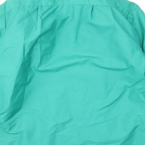 Preworn Womens Green   Overcoat Coat Size 14