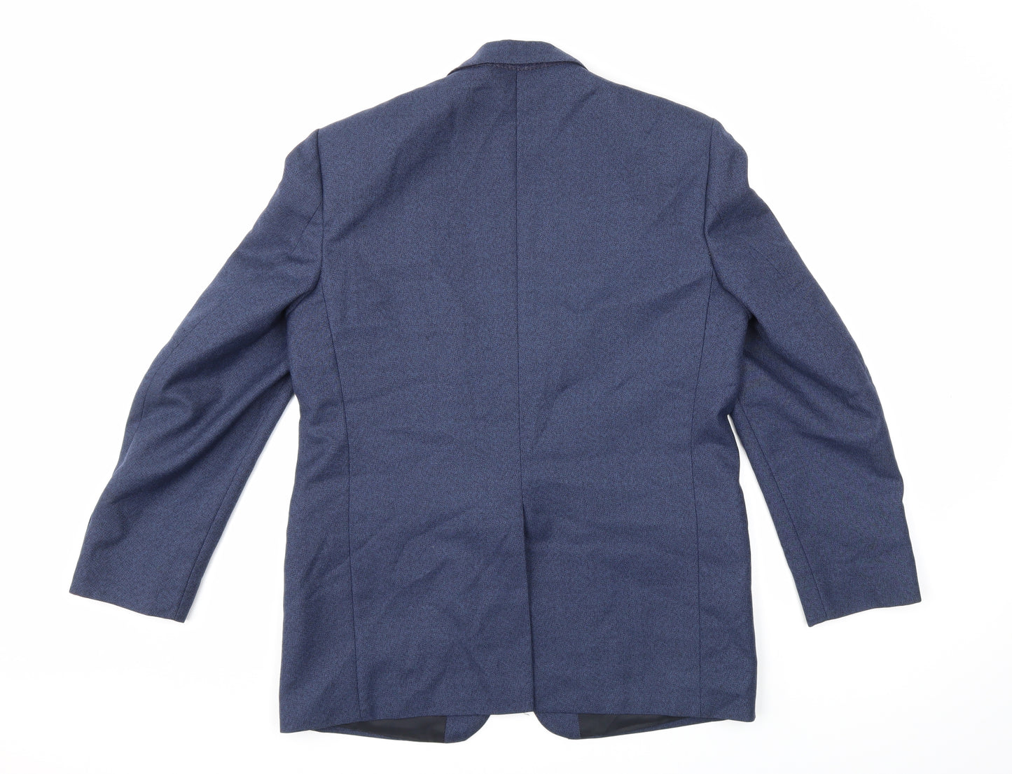 Preworn Mens Blue   Jacket Suit Jacket Size 40