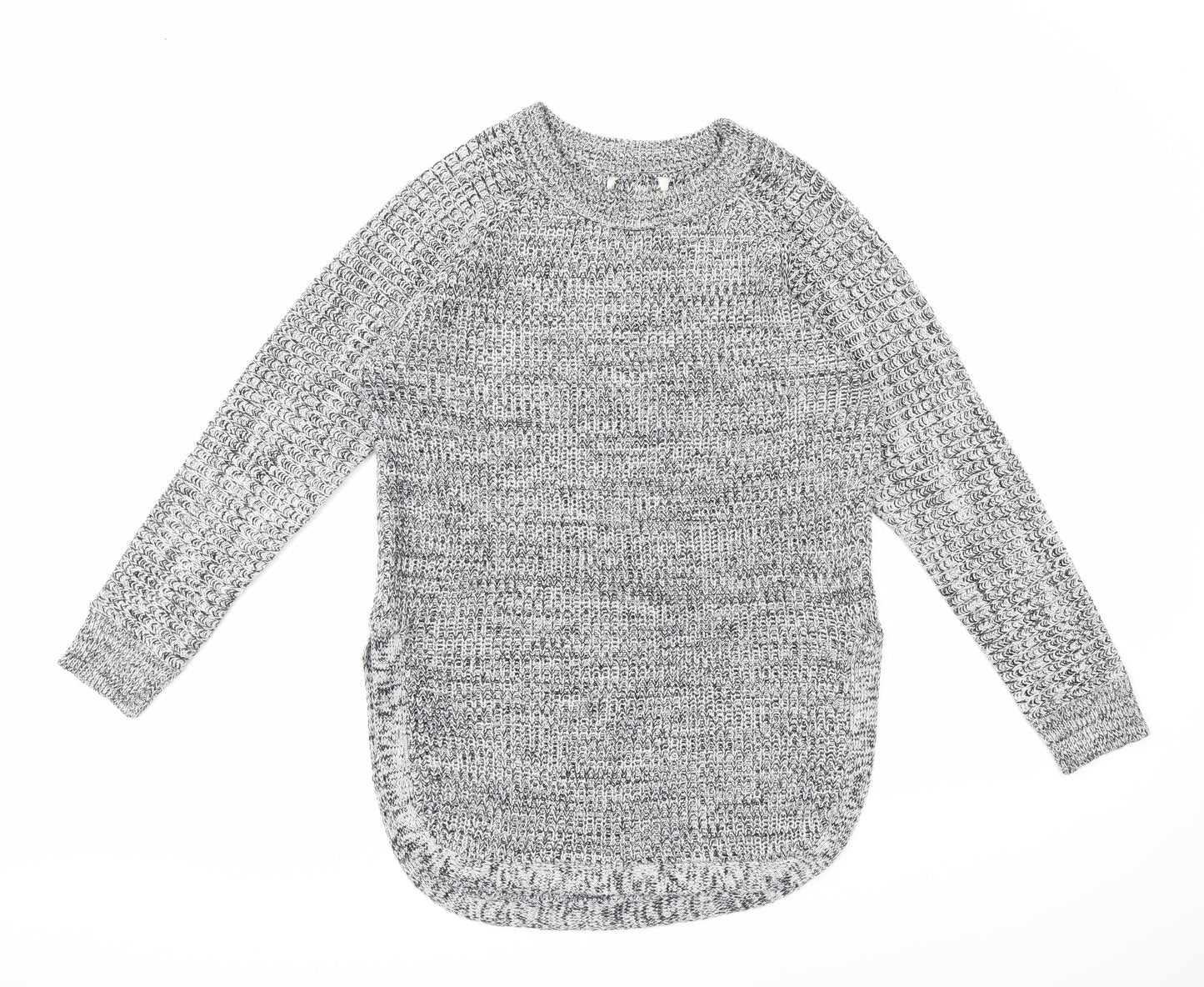 Matalan Womens Grey  Knit Pullover Jumper Size L