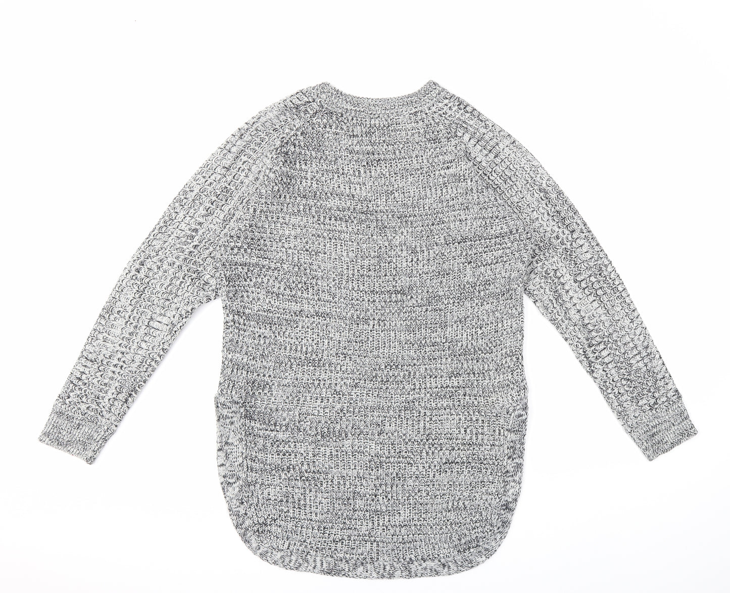Matalan Womens Grey  Knit Pullover Jumper Size L