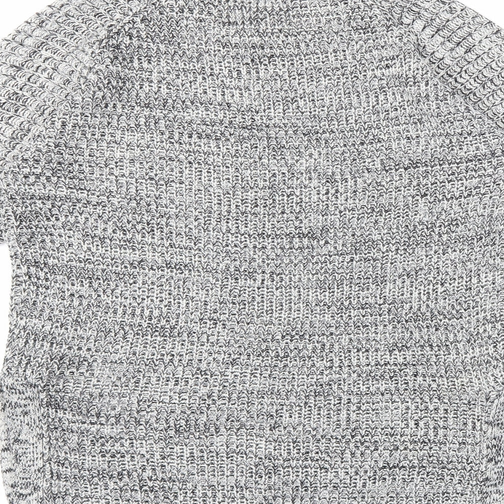 Matalan Womens Grey  Knit Pullover Jumper Size L