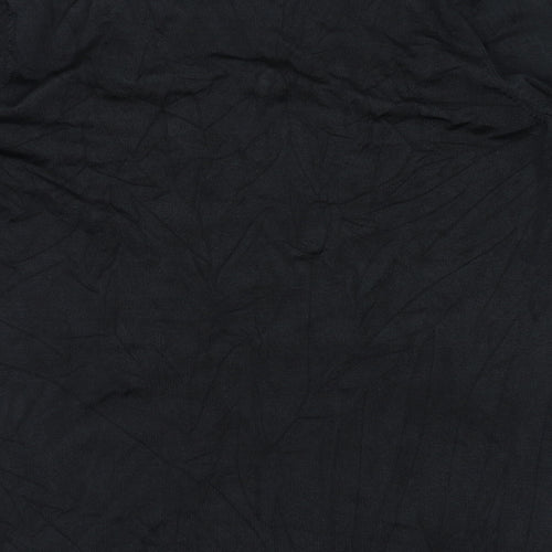 EAST Womens Black   Basic T-Shirt Size 14