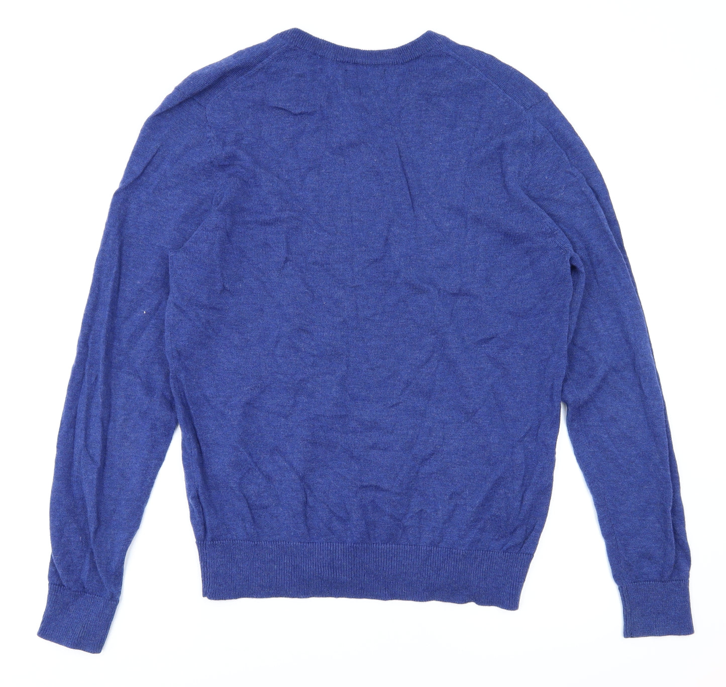 Howick Mens Blue   Henley Jumper Size M
