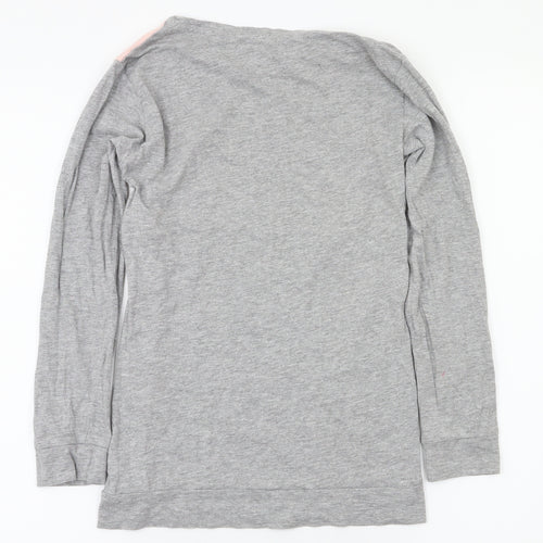 F&F  Girls Grey   Basic T-Shirt Size 9-10 Years