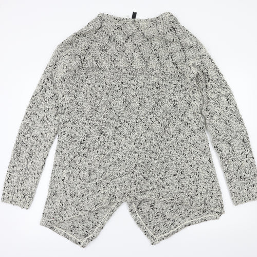 H&M Womens Grey   Cardigan Jumper Size L
