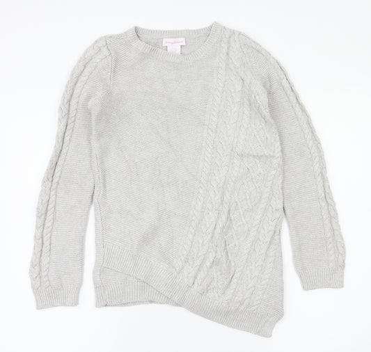 Tommy Bahama Girls Grey   Pullover Jumper Size 13-14 Years