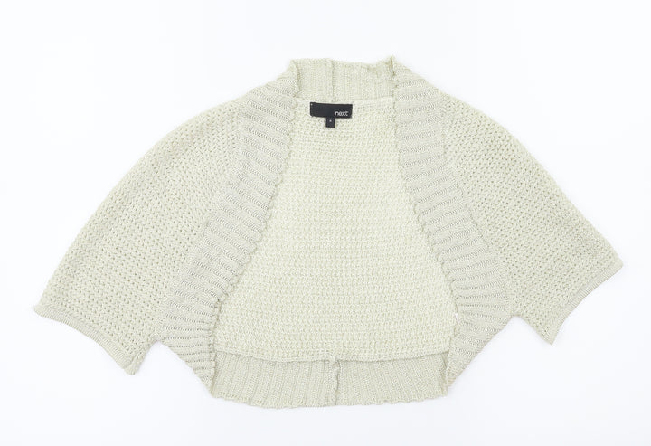 Next Womens Gold Cardigan Jumper Size M
