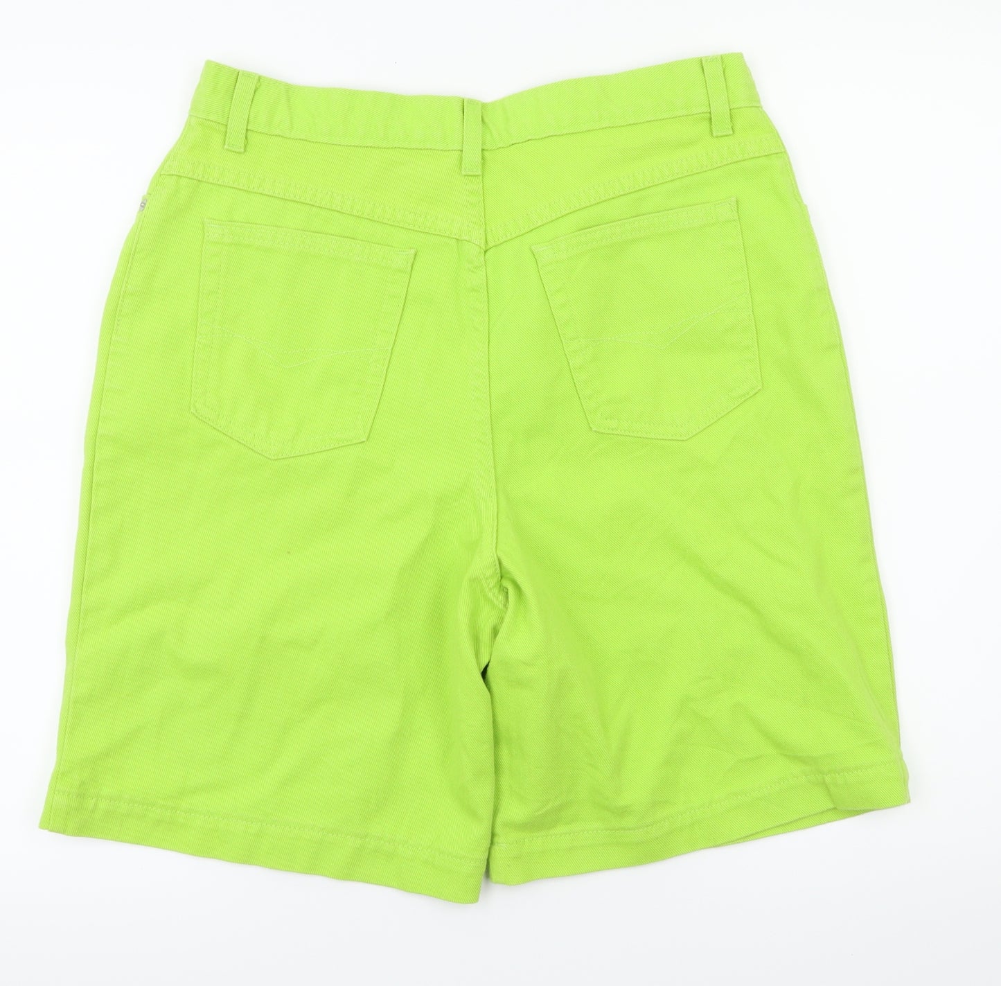 M&S Womens Green   Chino Shorts Size 16