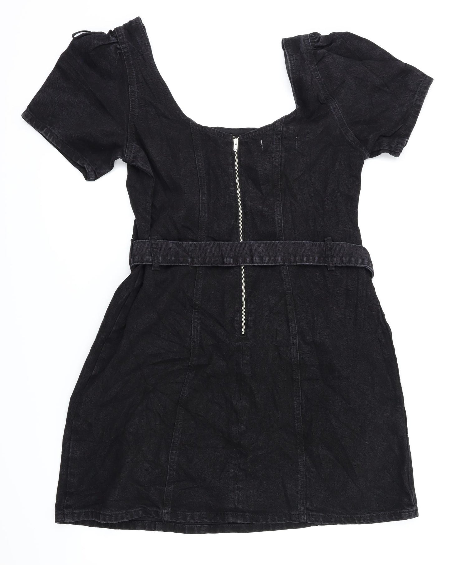 Denim & Co. Womens Black   A-Line  Size 18