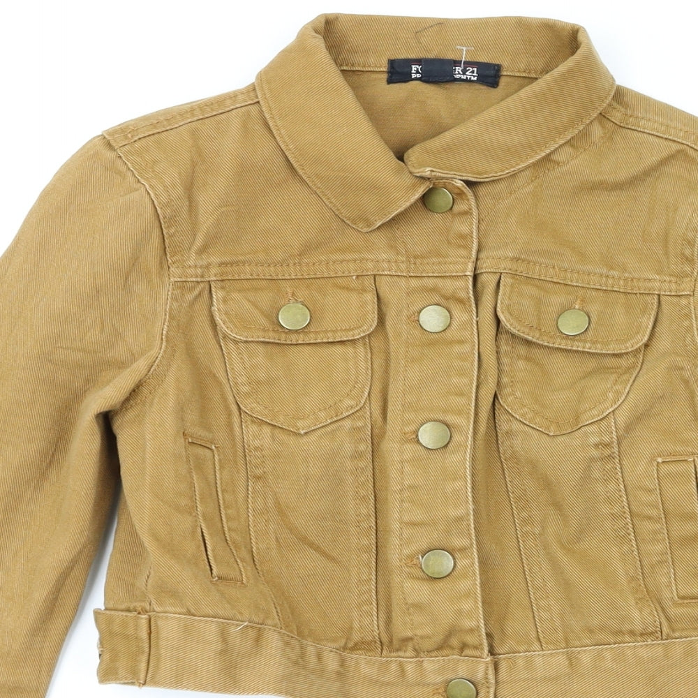 FOREVER 21 Womens Brown   Jacket  Size S