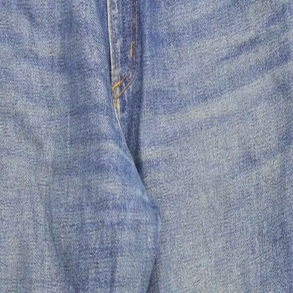 MONKL Mens Blue   Straight Jeans Size 28 L26 in
