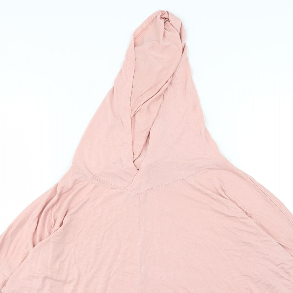 Marks and Spencer Womens Pink  Jersey Top Pyjama Top Size 16