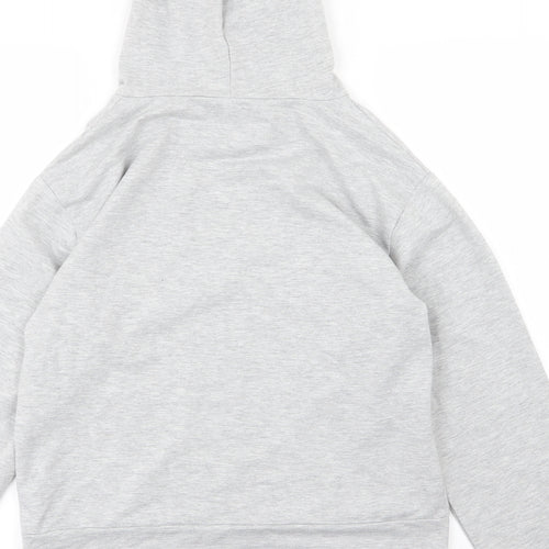 SheIn Womens Grey  Jersey Pullover Hoodie Size M  - NASA