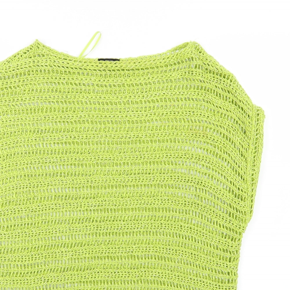 F&F Womens Green  Knit Pullover Jumper Size L