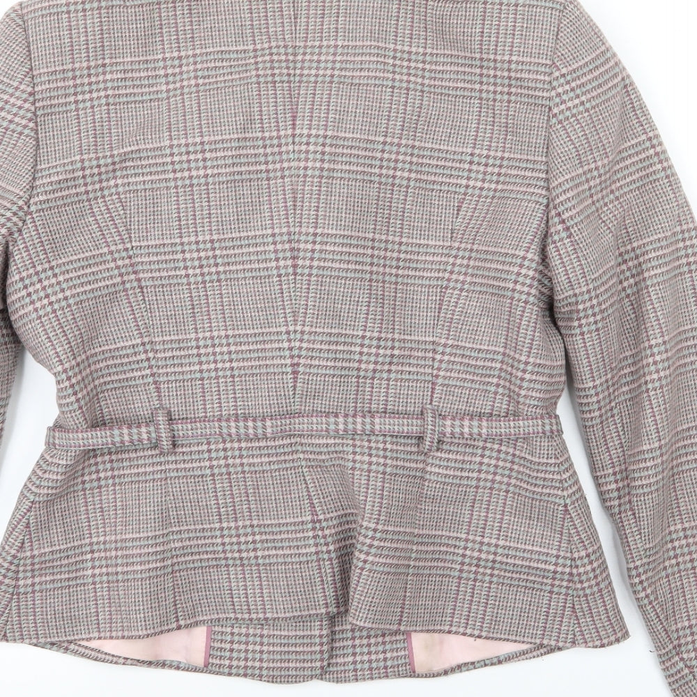 Warehouse Womens Multicoloured Striped  Jacket  Size 12