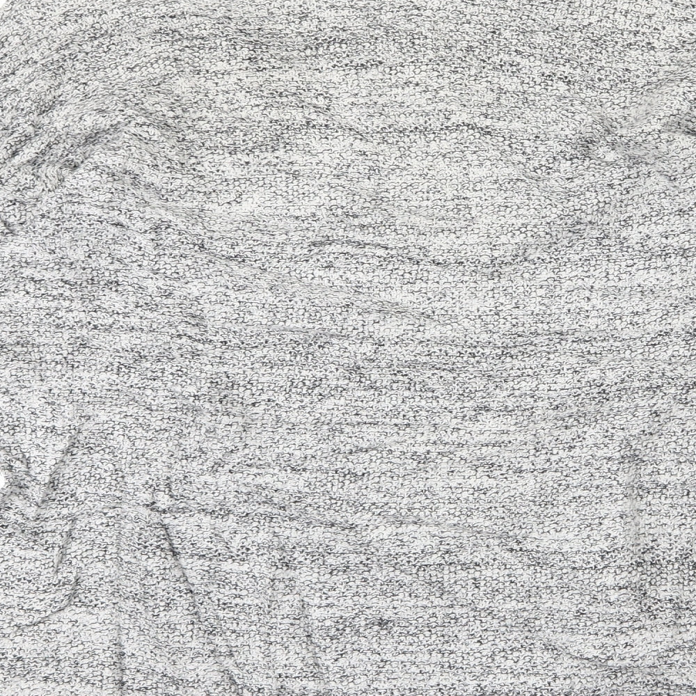 H&M Womens Grey  Knit Pullover Jumper Size S