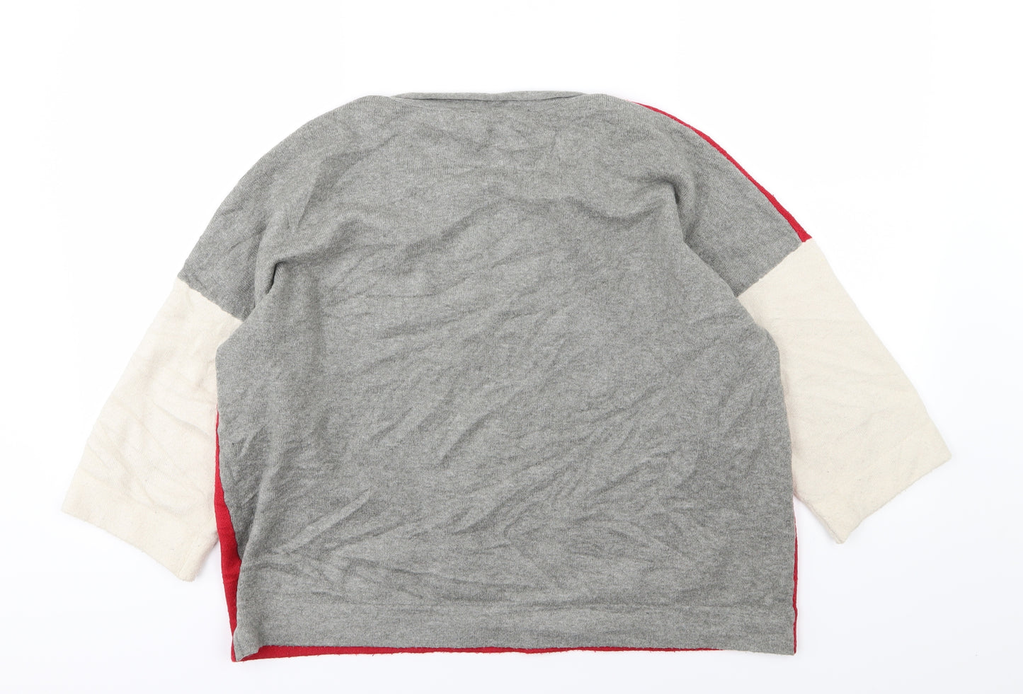 French Connection Womens Multicoloured  Knit Pullover Jumper Size S