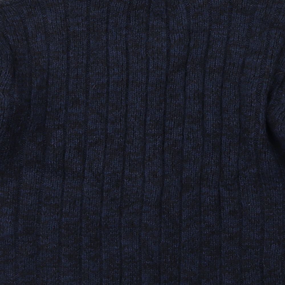 Marks and Spencer Mens Blue  Knit Pullover Jumper Size XL